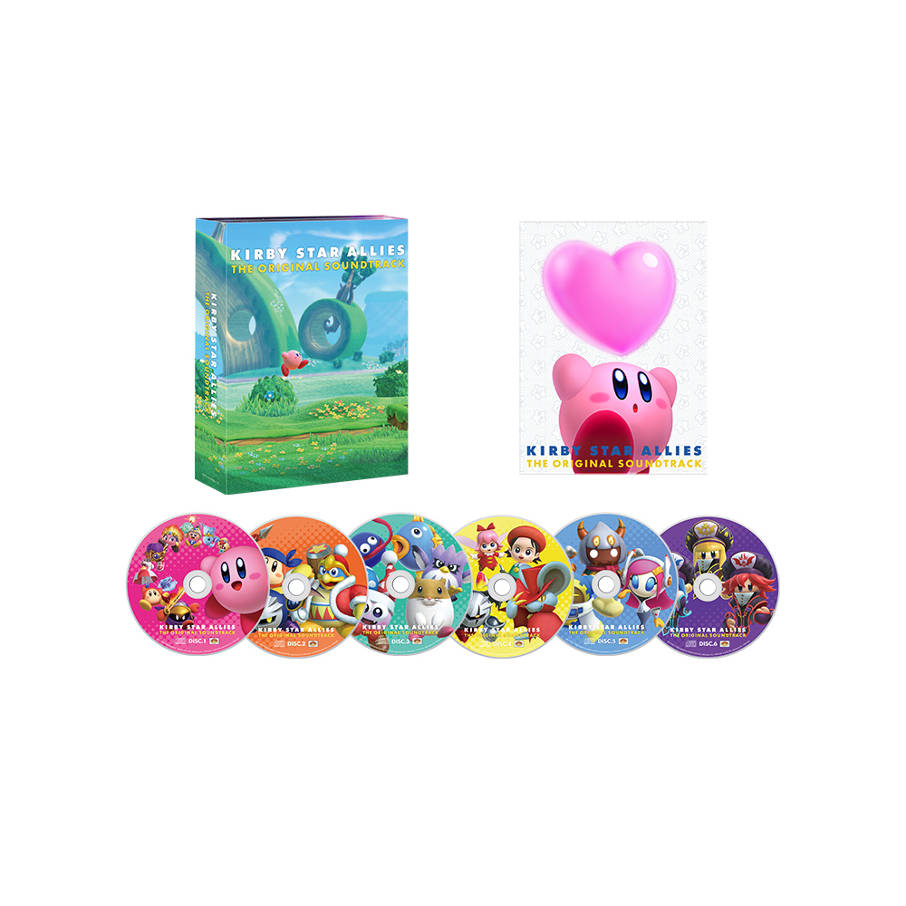 Kirby Star Allies The Original Soundtrack Normal Edition 6 Disc Cd 星のカービィ スターアライズ オリジナルサウンドトラック 通常盤 Cd6枚組 Anime Goods Others