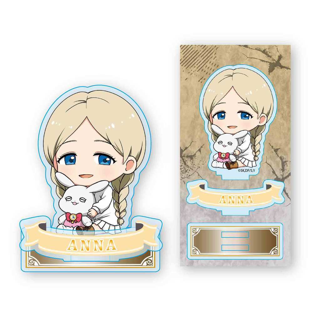 The Promised Neverland Gyugyutto Acrylic Figure Anna 約束のネバーランド ぎゅぎゅっとアクリルフィギュア アンナ Anime Goods Illustrations