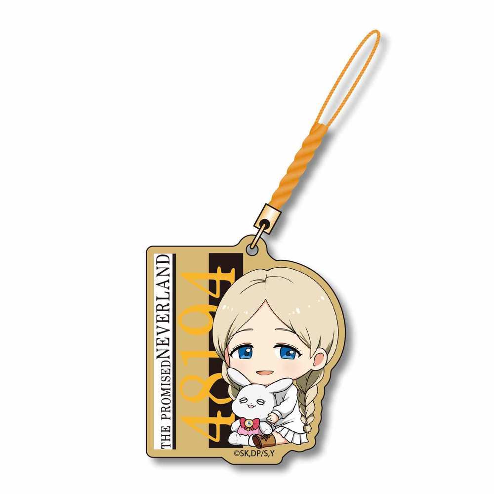 The Promised Neverland Gyugyutto Eco Strap Anna Set Of 2 Pieces 約束の ネバーランド ぎゅぎゅっとエコストラップ アンナ Anime Goods Key Holders Straps