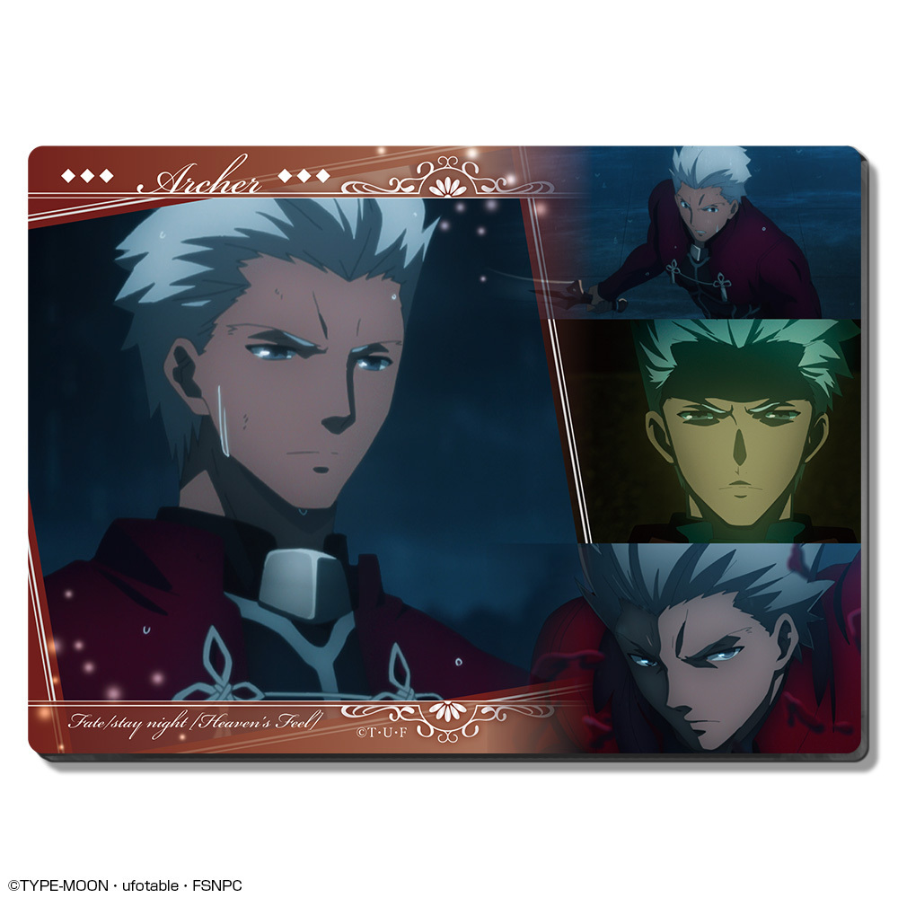 Fate Stay Night Heaven S Feel Mouse Pad Design 04 Archer Set Of 3 Pieces 劇場版 Fate Stay Night Heaven S Feel マウスパッド デザイン04 アーチャー Anime Goods Stationery Stationary