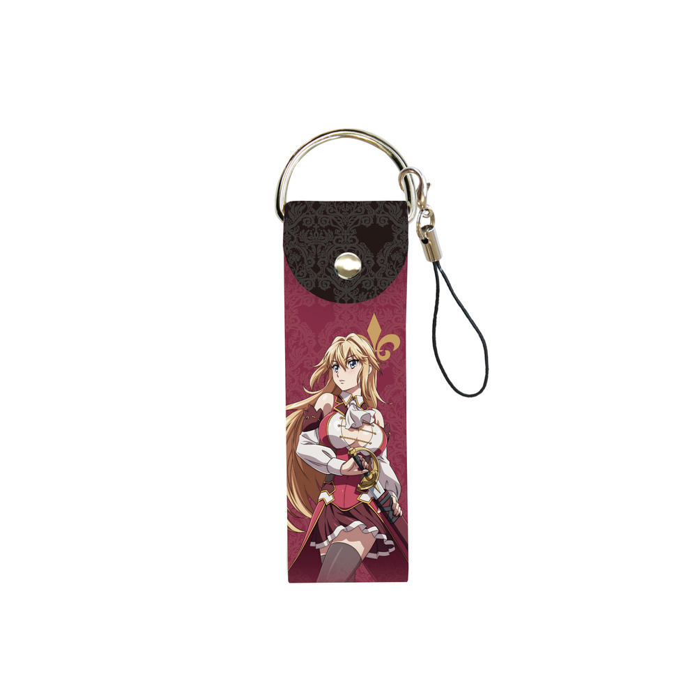 Big Leather Strap Ulysses Jeanne D Arc And The Alchemist Knight 03 Richemont ビッグレザーストラップ ユリシーズ ジャンヌ ダルクと錬金の騎士 03 リッシュモン Anime Goods Key Holders Straps