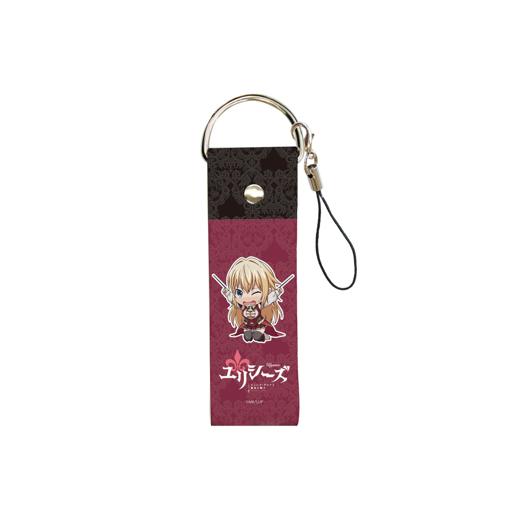 Big Leather Strap Ulysses Jeanne D Arc And The Alchemist Knight 03 Richemont ビッグレザーストラップ ユリシーズ ジャンヌ ダルクと錬金の騎士 03 リッシュモン Anime Goods Key Holders Straps