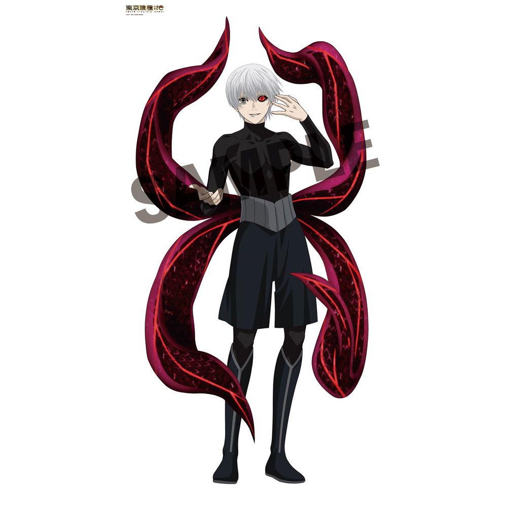 Tokyo Ghoul Re Life Size Tapestry 2 Kaneki Ken 東京喰種トーキョーグール Re 等身大タペストリー 2 金木研 Anime Goods Illustrations