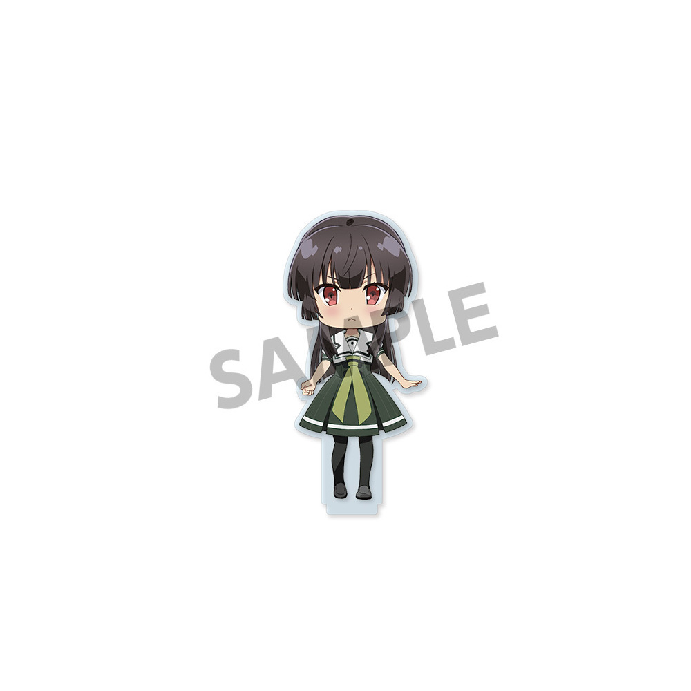 Mini Toji Acrylic Figure Jujo Hiyori Set Of 3 Pieces みにとじ アクリルフィギュア 十条姫和 Anime Goods Illustrations