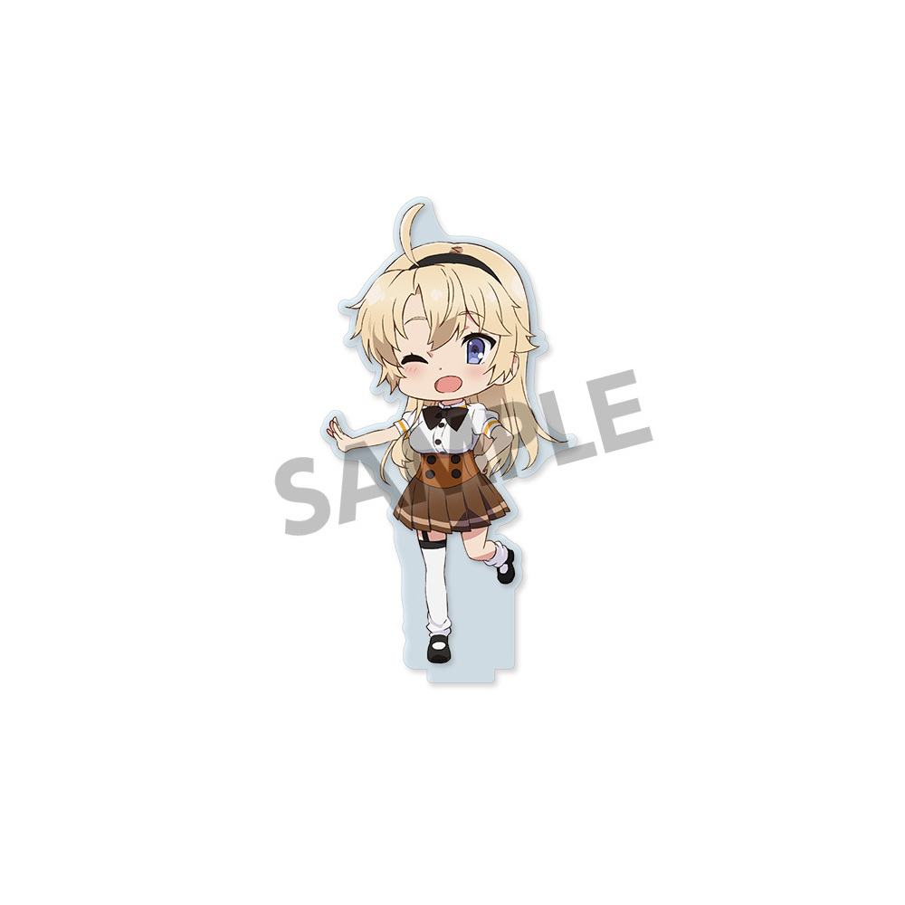 Mini Toji Acrylic Figure Kohagura Eren Set Of 3 Pieces みにとじ アクリルフィギュア 古波蔵エレン Anime Goods Illustrations