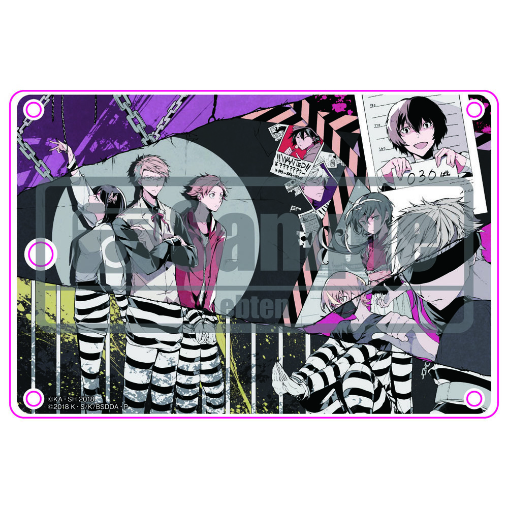 Bungou Stray Dogs Harukawa 35 Illustration Acrylic Pass Case B 文豪ストレイドッグス 春河35イラスト アクリルパスケース B Anime Goods Card Phone Accessories