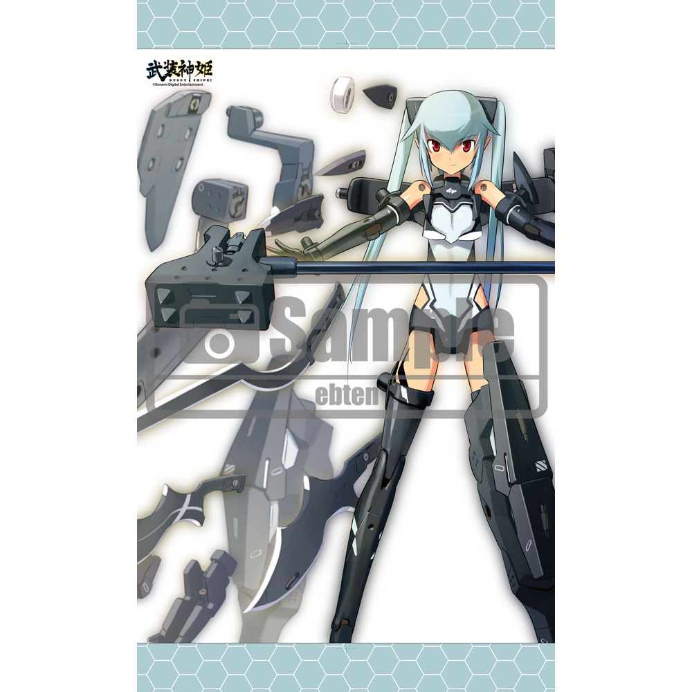 Busou Shinki Fumikane Shimada Illustration Strarf Bis B2 Tapestry 武装神姫 島田フミカネイラスト ストラーフ Bis B2タペストリー Anime Goods Illustrations