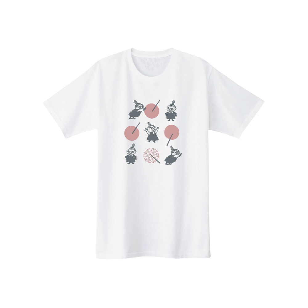 Moomin Short Sleeve T Shirt My Pattern White ムーミン 半袖tシャツ ミイ柄 ホワイト Anime Goods Fashion Clothes