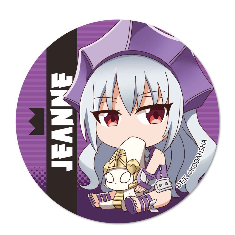 Shaman King Gyugyutto Can Badge Iron Maiden Jeanne Set Of 3 Pieces シャーマンキング ぎゅぎゅっと缶バッチ アイアンメイデン ジャンヌ Anime Goods Badges