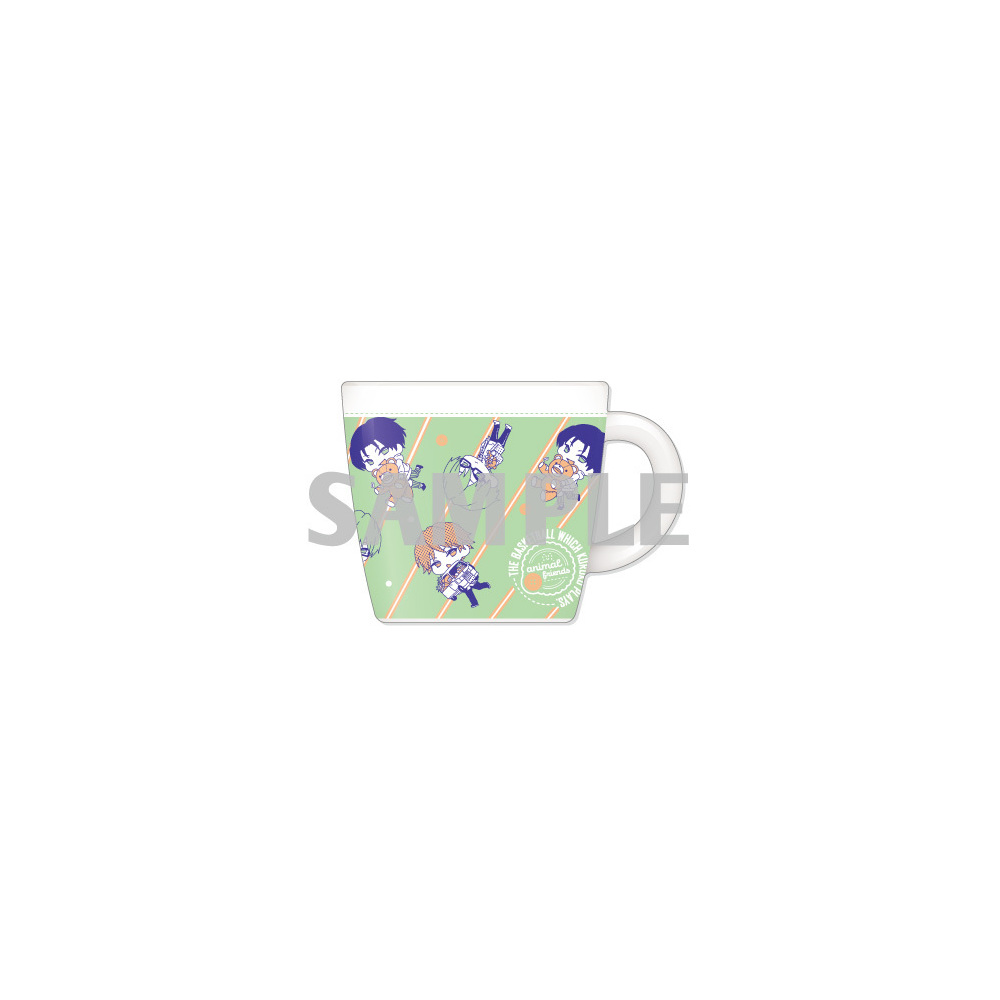 Kuroko S Basketball Mug Animal Friends C Midorima Takao Miyaji 黒子のバスケ マグカップ Animal Friends C 緑間 高尾 宮地 Anime Goods Commodity Goods Groceries