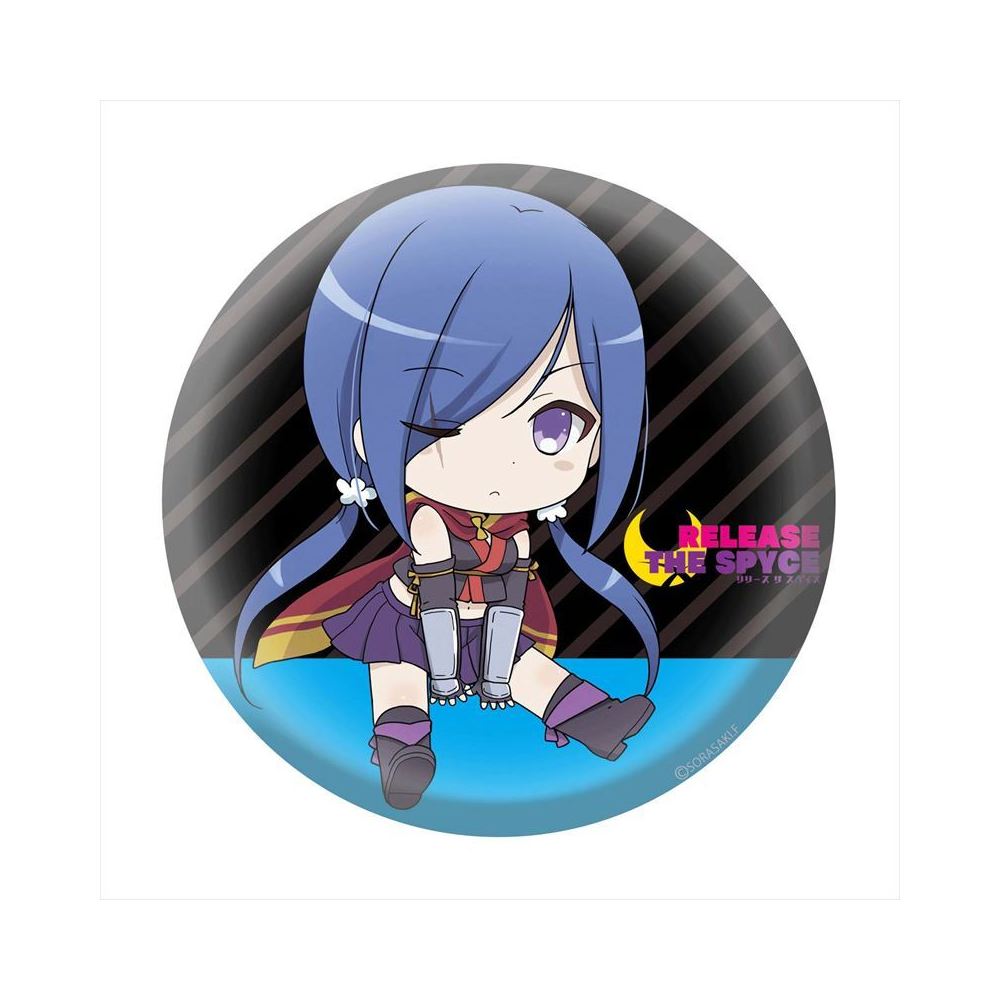 Release The Spyce Can Badge 100 Hanzomon Yuki Set Of 2 Pieces Release The Spyce 缶バッジ100 半蔵門雪 Anime Goods Badges