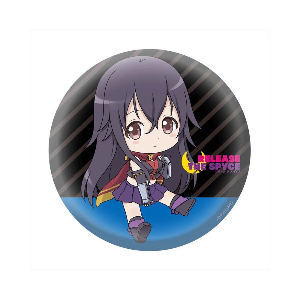 Release The Spyce Can Badge 100 Ishikawa Goe Set Of 2 Pieces Release The Spyce 缶バッジ100 石川五恵 Anime Goods Badges