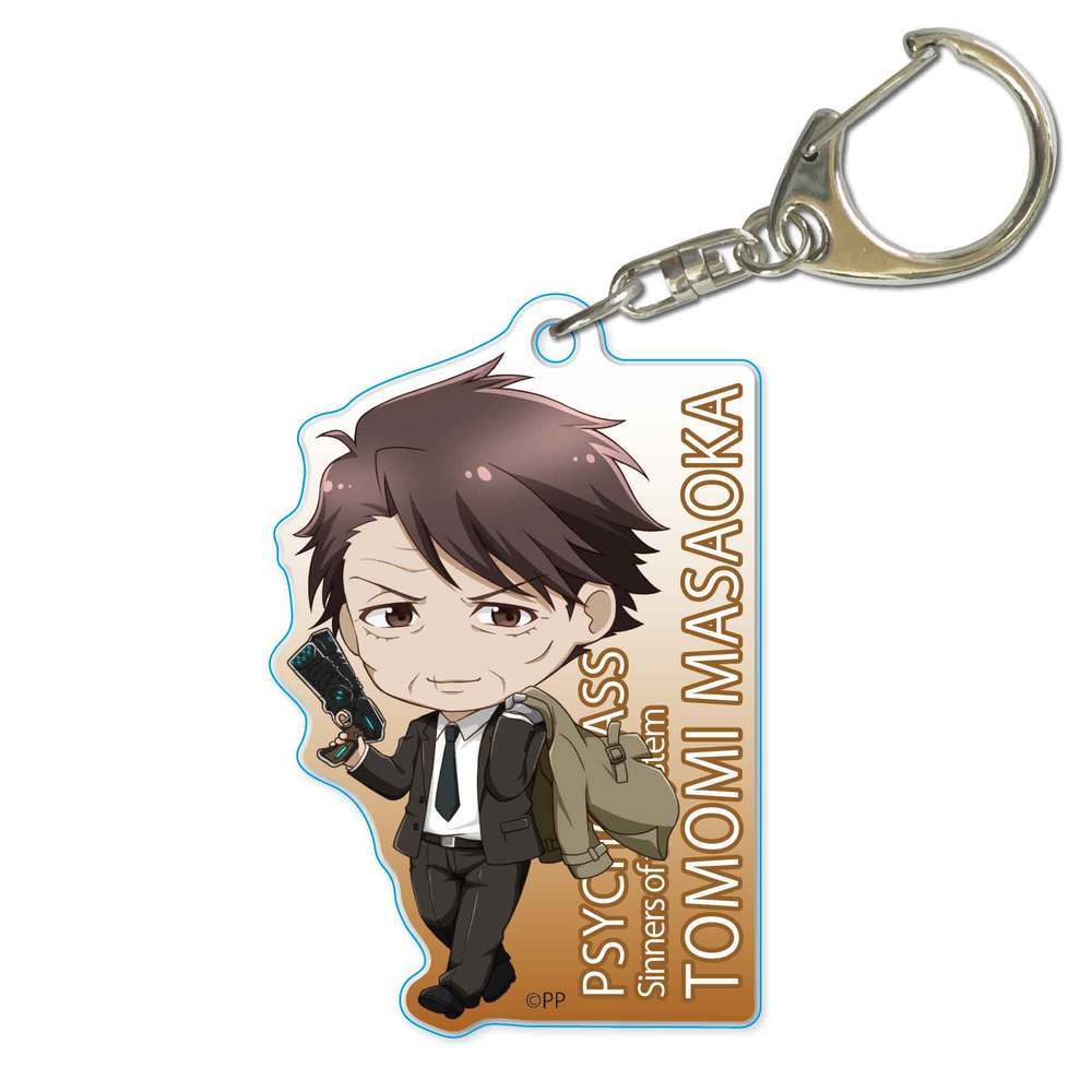 Psycho Pass Sinners Of The System Tekutoko Acrylic Key Chain Masaoka Tomomi Set Of 3 Pieces Psycho Pass サイコパス Sinners Of The System てくトコアクリルキーホルダー 征陸智己 Anime Goods Key Holders Straps