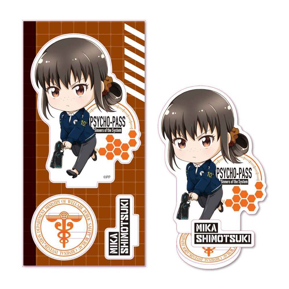 Psycho Pass Sinners Of The System Tekutoko Acrylic Figure Shimotsuki Mika Psycho Pass サイコパス Sinners Of The System てくトコアクリルフィギュア 霜月美佳 Anime Goods Illustrations