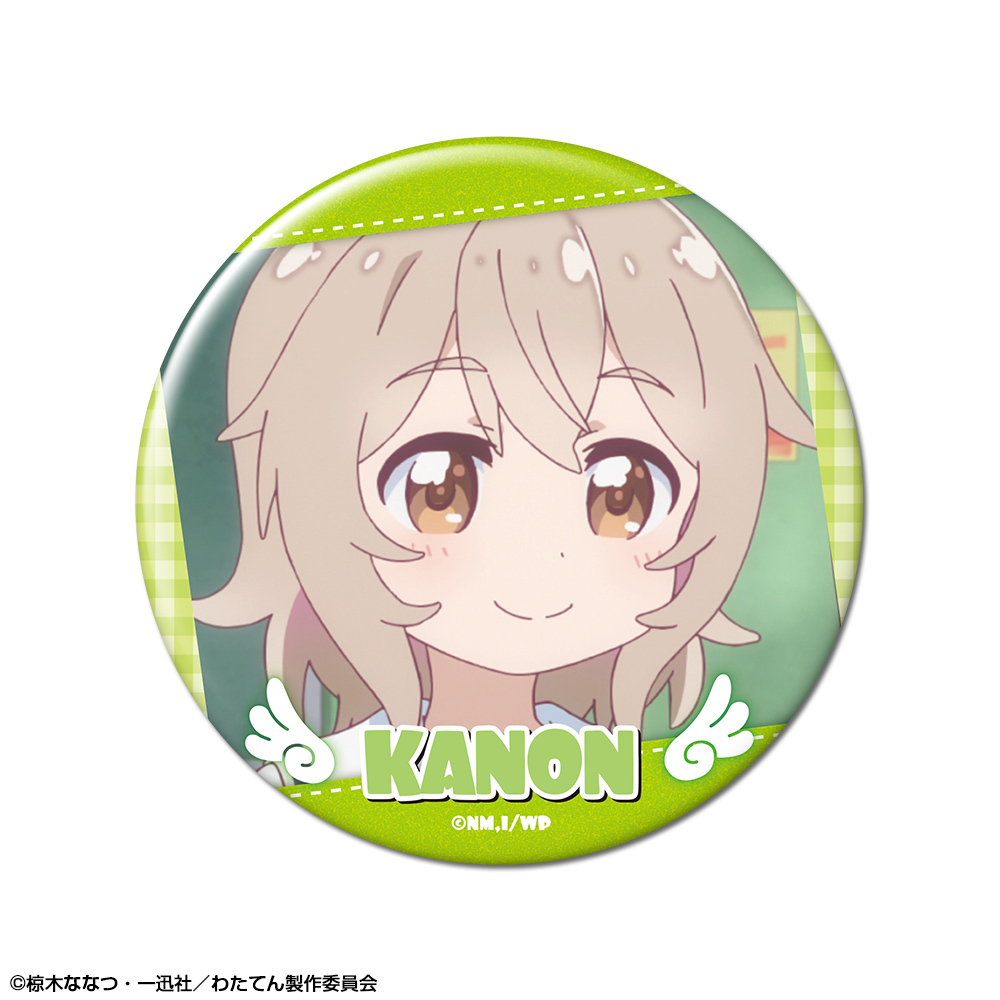 Wataten An Angel Flew Down To Me Can Badge Design 18 Konomori Kanon C Set Of 3 Pieces 私に天使が舞い降りた 缶バッジ デザイン18 小之森夏音c Anime Goods Badges