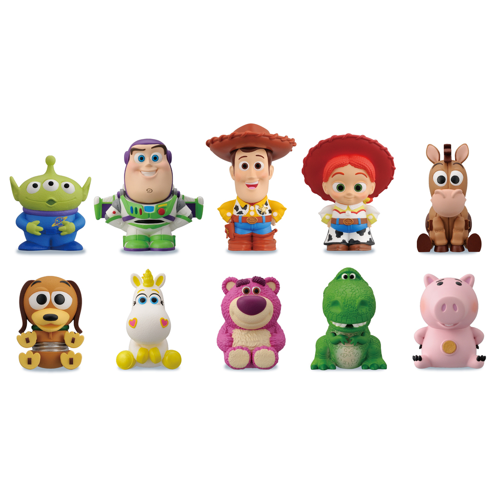 Toy Story Soft Vinyl Puppet Mascot (SET OF 10 PIECES) | トイ・ストーリー ソフビ ...