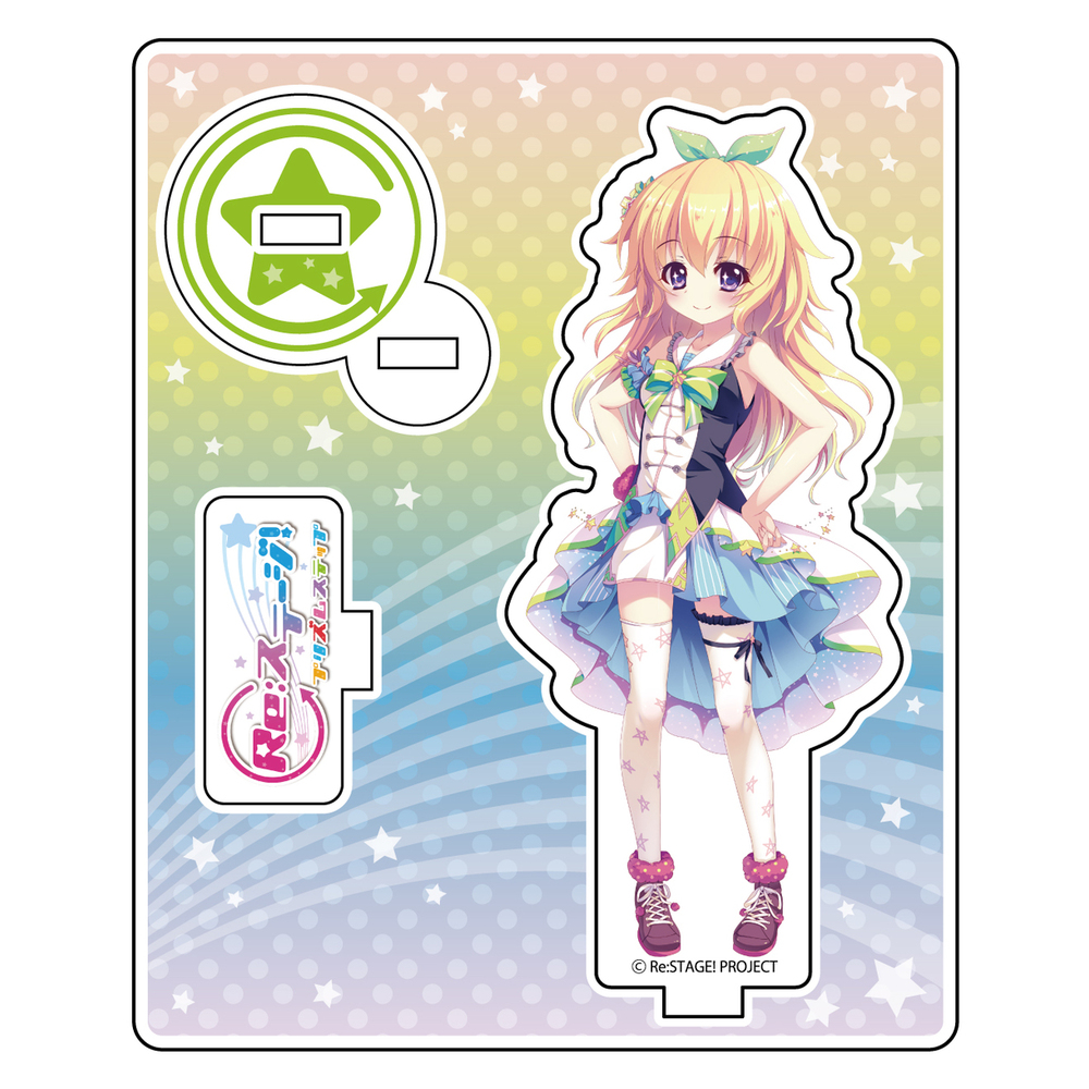 Re Stage Prism Step Acrylic Diorama Hasegawa Mii Re ステージ プリズムステップ アクリルジオラマ 長谷川みい Anime Goods Illustrations
