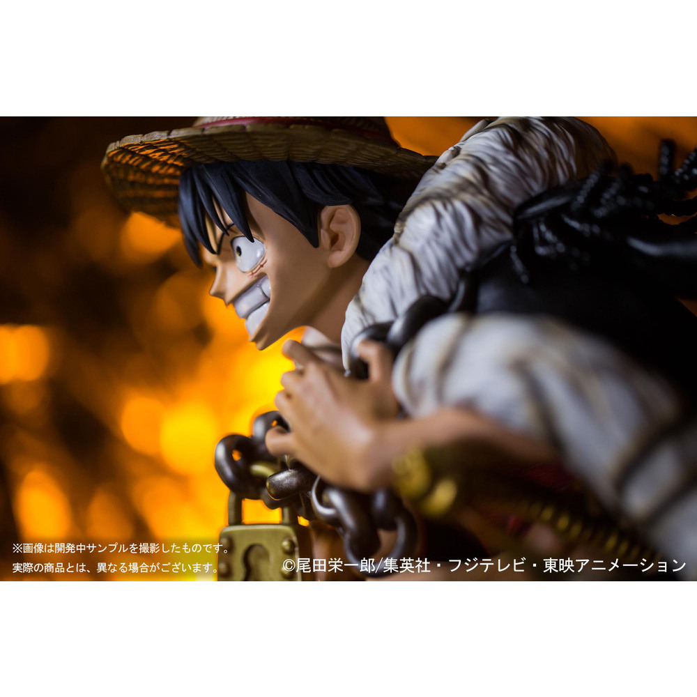 One Piece Log Collection Large Statue Series Monkey D Luffy ワンピース ログコレクション 大型スタチューシリーズ モンキー D ルフィ Figures Statue Figures Kuji Figures