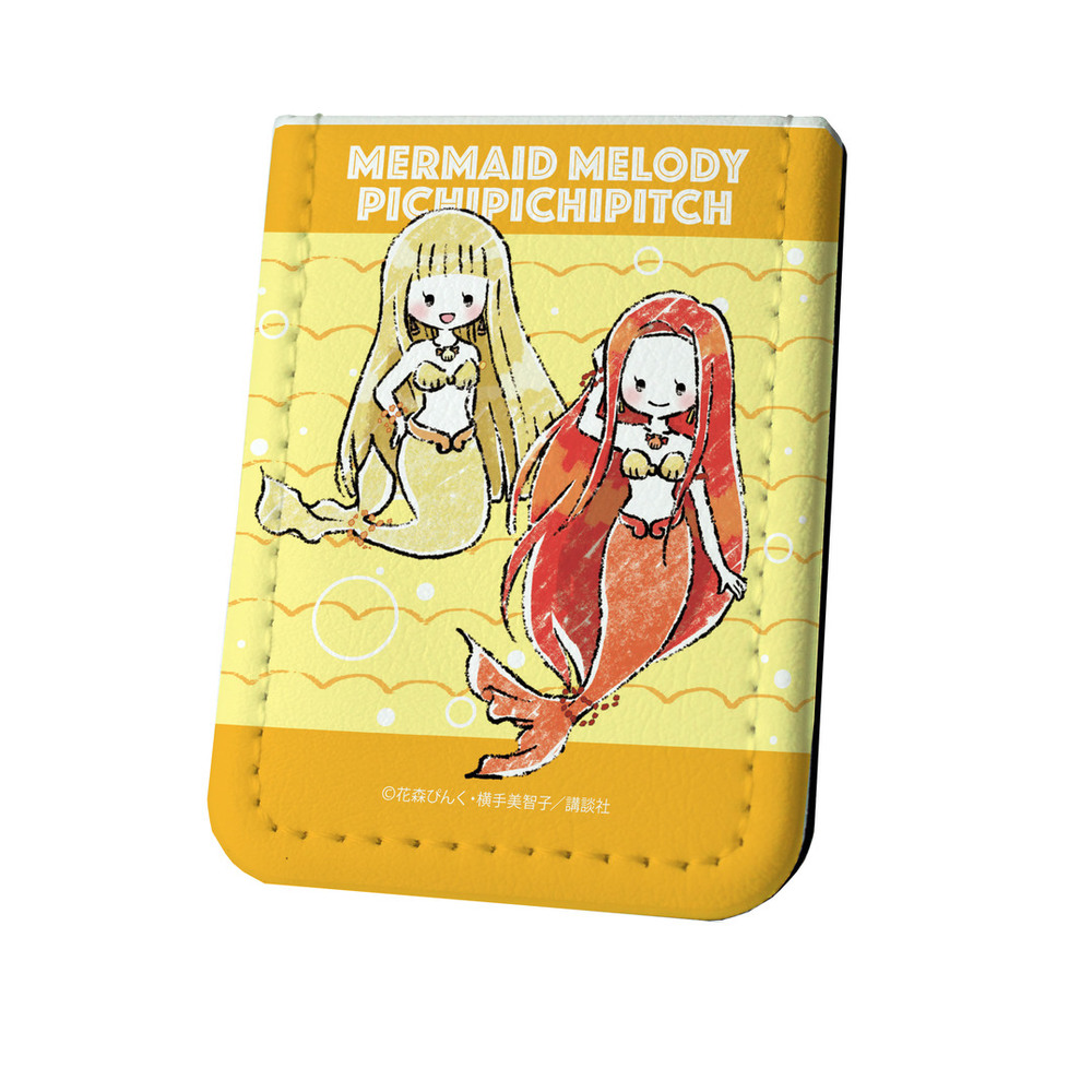 Leather Sticky Book Mermaid Melody Pichi Pichi Pitch 03 Coco Seira Graff Art Design Set Of 3 Pieces レザーフセンブック マーメイドメロディー ぴちぴちピッチ 03 ココ 沙羅 グラフアートデザイン Anime Goods Card Phone