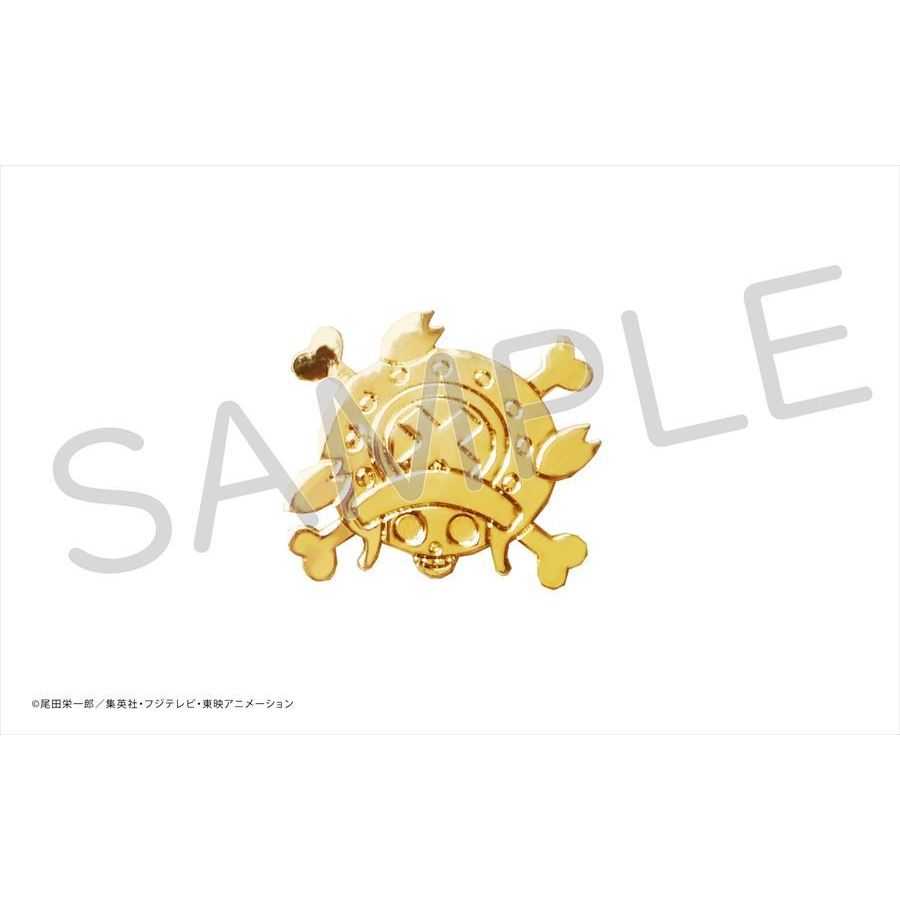 One Piece Pirate Flag Gold Pins Chopper Set Of 2 Pieces ワンピース 海賊旗ゴールドピンズ チョッパー Anime Goods Stationery Tapestry Stationary