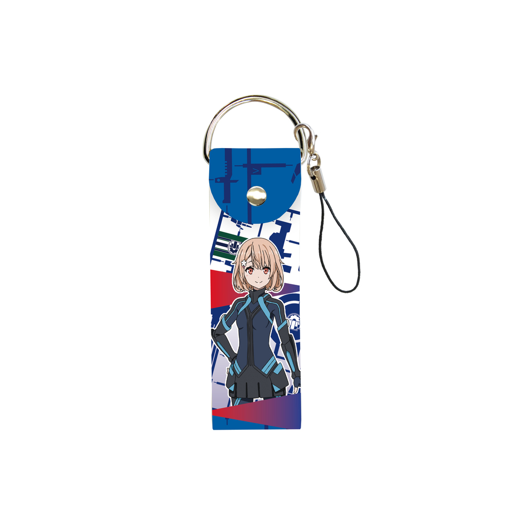 Big Leather Strap The Price Of Smiles 09 Lily Earhart ビッグレザーストラップ エガオノダイカ 09 リリィ エアハート Anime Goods Key Holders Straps