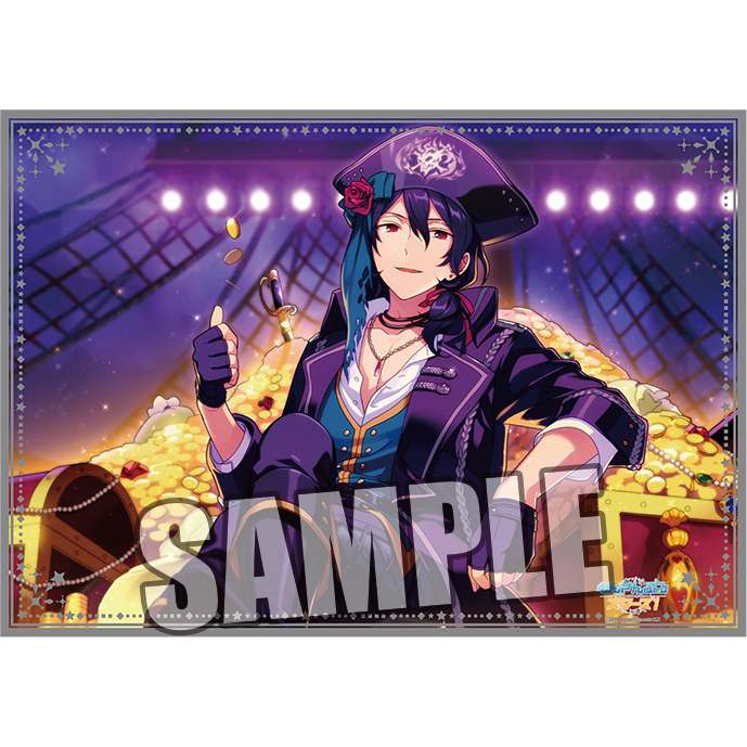 Ensemble Stars A3 Clear Poster Sakuma Rei あんさんぶるスターズ A3クリアポスター 朔間零 Anime Goods Illustrations