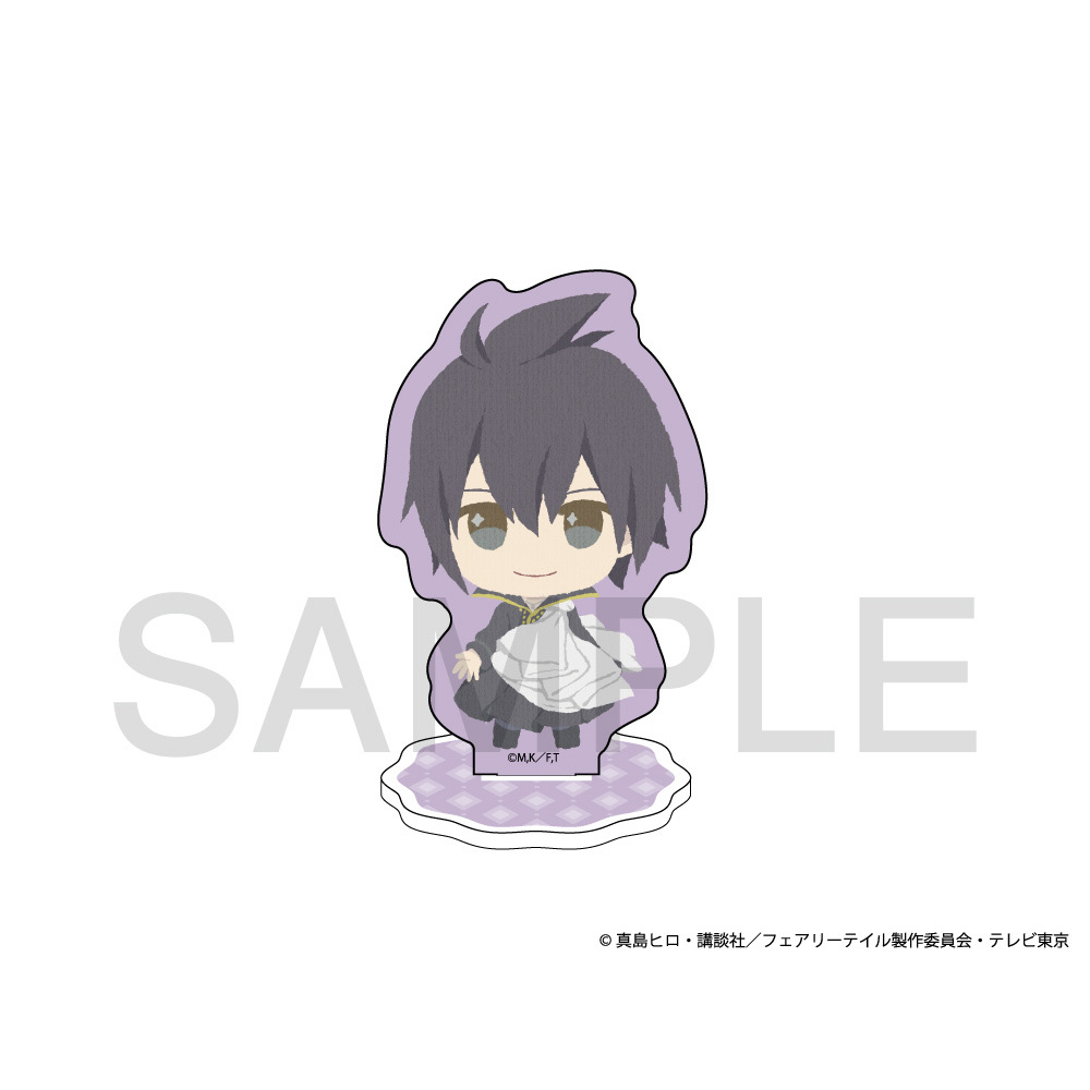 Fairy Tail Fuwaponi Series Acrylic Stand Zeref Set Of 2 Pieces Fairy Tail ふわぽにシリーズ アクリルスタンド ゼレフ Anime Goods Illustrations