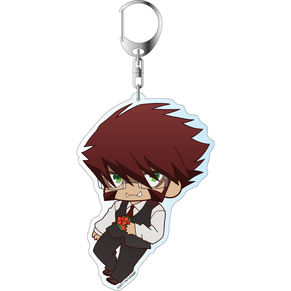 Blood Blockade Battlefront Beyond Deka Key Chain Klaus Von Reinherz Snow Ver 血界戦線 Beyond デカキーホルダー クラウス V ラインヘルツ スノーver Anime Goods Key Holders Straps