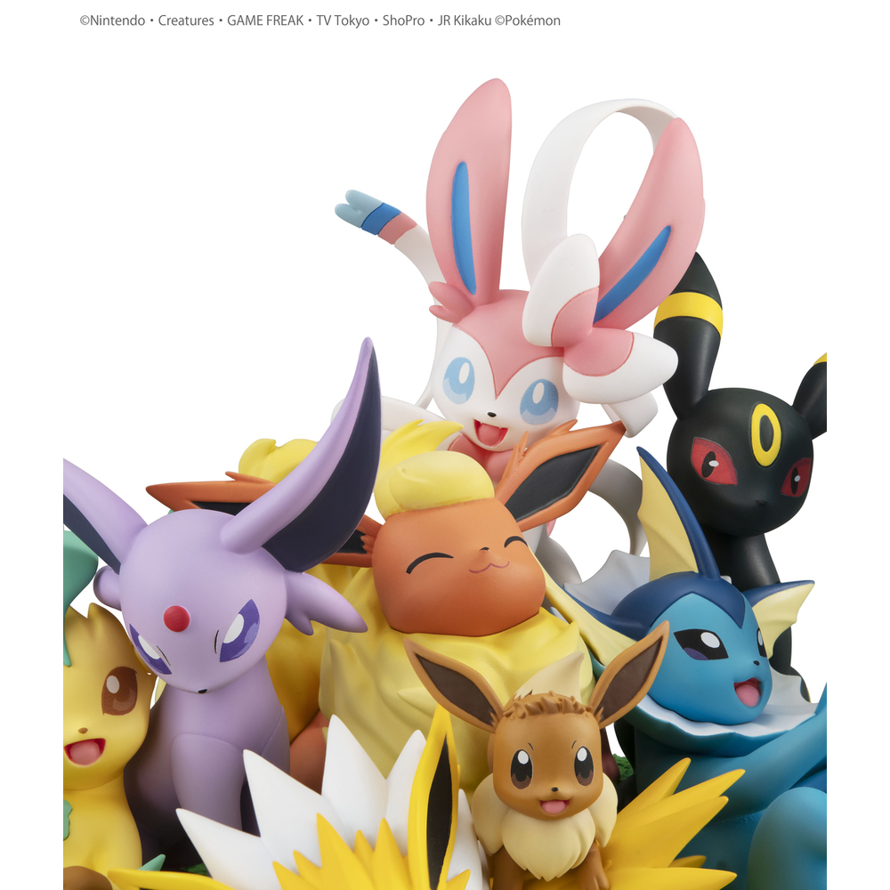 G E M Ex Series Pokemon Eevee Friends G E M Exシリーズ ポケットモンスター イーブイフレンズ Figures Statue Figures Kuji Figures