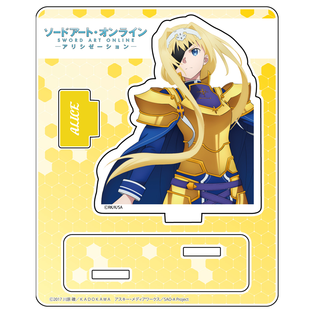 Sword Art Online Alicization Acrylic Stand Alice ソードアート オンライン アリシゼーション アクリルスタンド アリス Anime Goods Illustrations