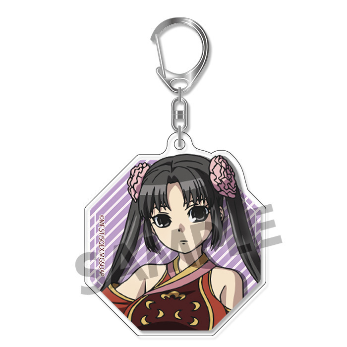 Magical Girl Spec Ops Asuka Acrylic Key Chain Lau Pei Pei Set Of 6 Pieces 魔法少女特殊戦あすか アクリルキーホルダー ラウ ペイペイ Anime Goods Key Holders Straps