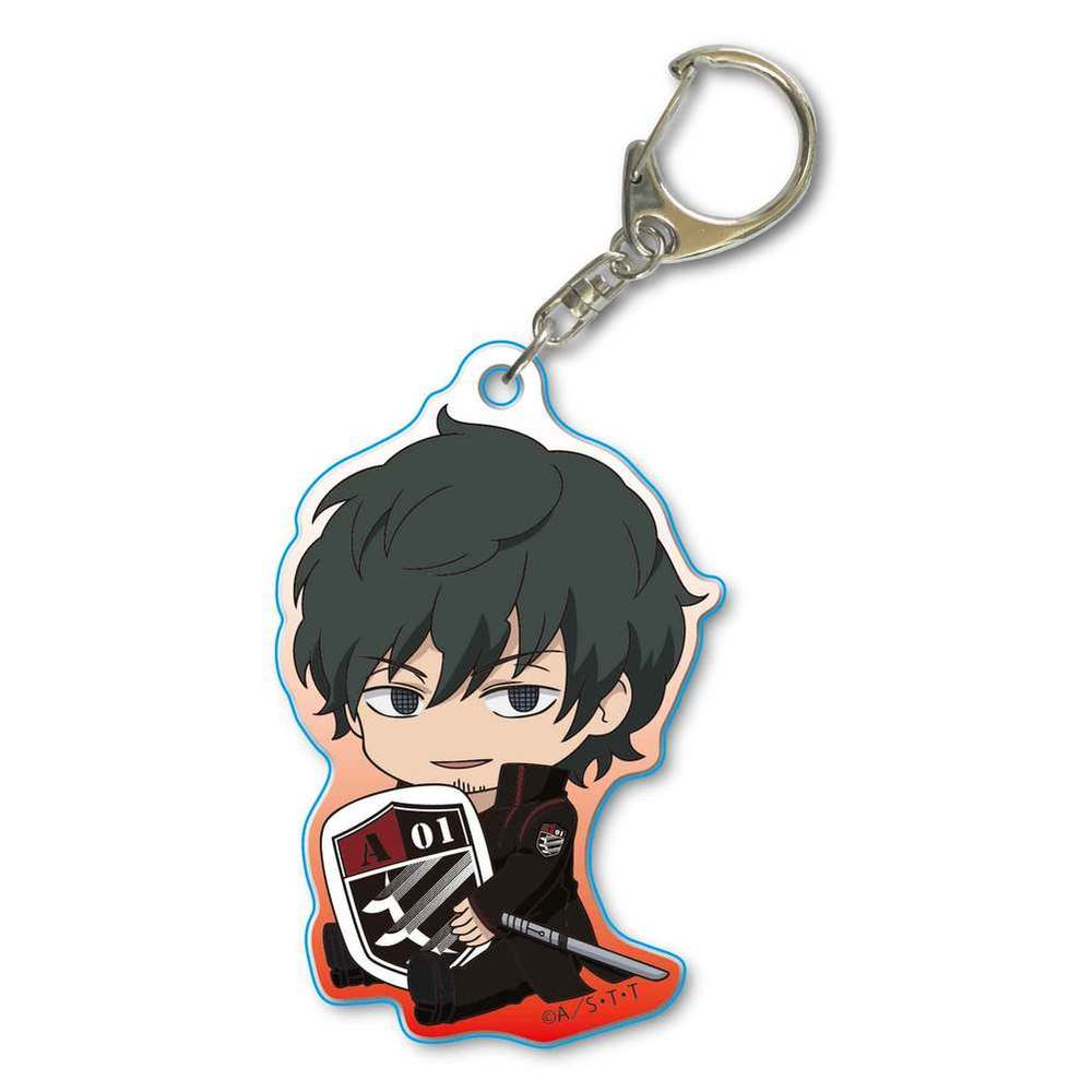 World Trigger Gyugyutto Acrylic Key Chain Tachikawa Kei Set Of 3 Pieces ワールドトリガー ぎゅぎゅっとアクリルキーホルダー 太刀川慶 Anime Goods Key Holders Straps