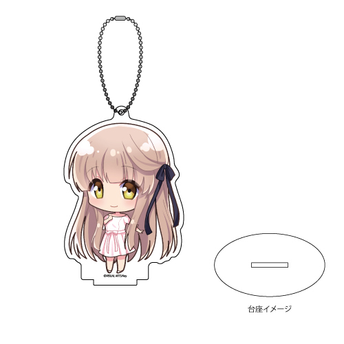 Acrylic Stand Key Chain Rewrite 03 Senri Akane Mini Character アクリルスタンドキーホルダー Rewrite 03 千里朱音 ミニキャラ Anime Goods Key Holders Straps