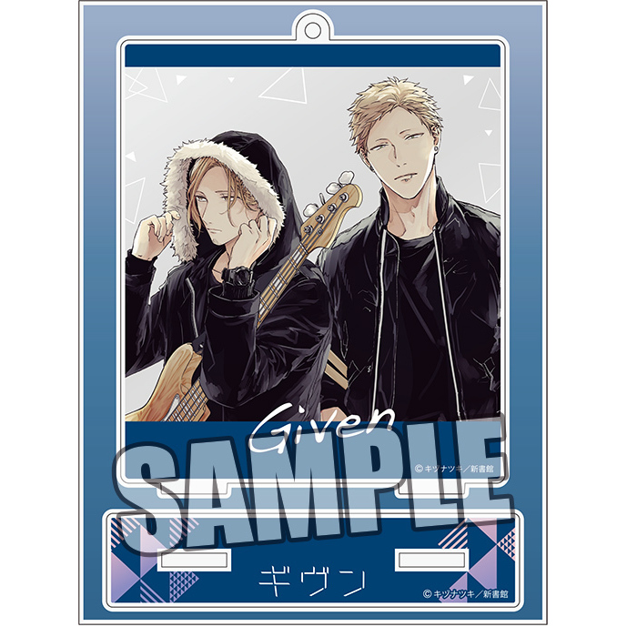 Given Snapshot Stand Kaji Akihiko Nakayama Haruki ギヴン スナップショットスタンド 梶秋彦 中山春樹 Anime Goods Illustrations