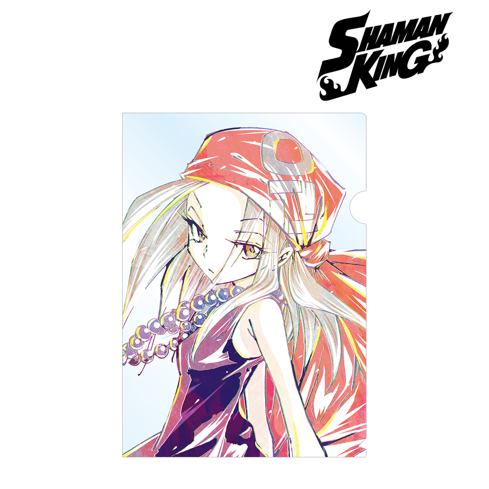 Shaman King Ani Art Clear File Kyoyama Anna Set Of 3 Pieces シャーマンキング Ani Art クリアファイル 恐山アンナ Anime Goods Stationery Stationary