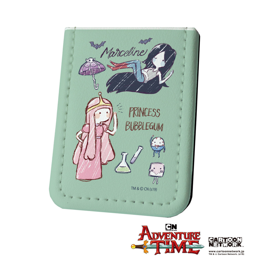 Leather Sticky Book Adventure Time 02 Princess Bubblegum Marceline Graff Art Design Set Of 3 Pieces レザーフセンブック アドベンチャー タイム 02 プリンセス バブルガム マーセリン グラフアートデザイン Anime Goods Card Phone Accessories