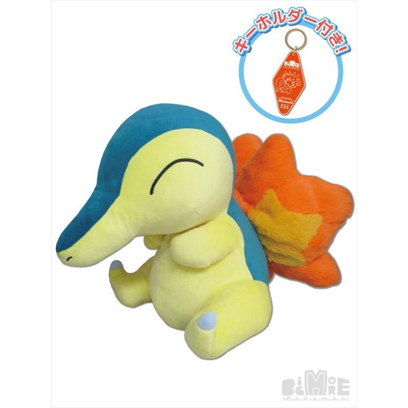 Bigmore Pokemon Bm05 Cyndaquil Bigmore ビッグ モア ポケモン Bm05 ヒノアラシ Anime Goods Plush Toys
