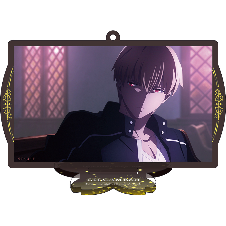 Fate Stay Night Heaven S Feel Acrylic Key Chain With Stand Gilgamesh Set Of 2 Pieces 劇場版 Fate Stay Night Heaven S Feel スタンド付きアクリルキーホルダー ギルガメッシュ Anime Goods Key Holders Straps