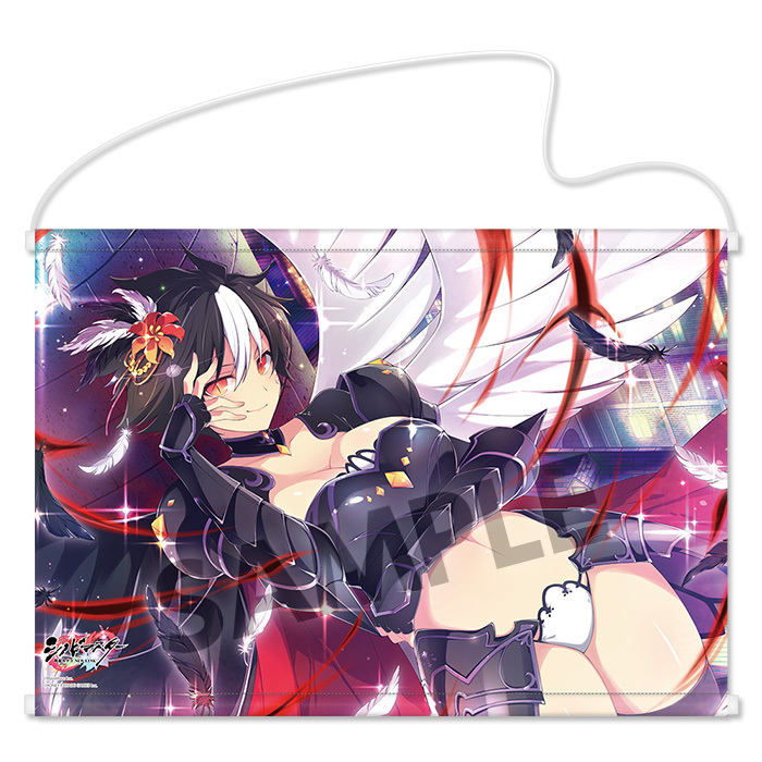 Shinovi Master Senran Kagura New Link B2 Tapestry Miyabi Bakunyu Festival Set Of 2 Pieces シノビマスター閃乱カグラ New Link B2タペストリー 雅緋 爆乳祭 Anime Goods Illustrations