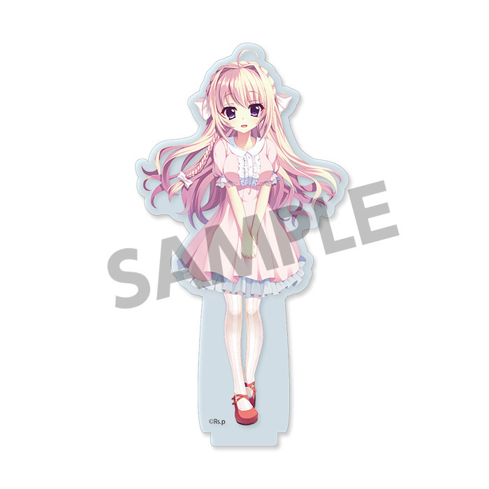 Re Stage Prism Step Acrylic Figure Shiratori Amaha Set Of 3 Pieces Re ステージ プリズムステップ アクリルフィギュア 白鳥天葉 Anime Goods Illustrations