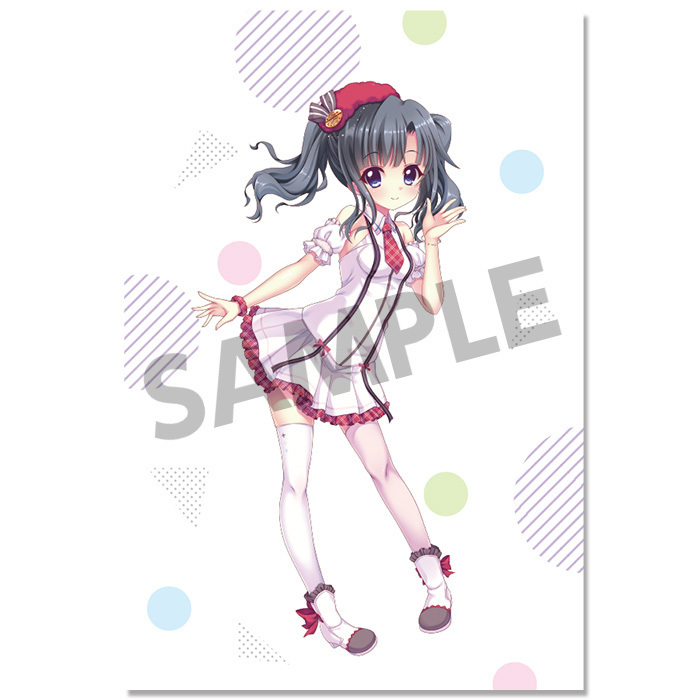 Re Stage Prism Step Postcard Set Itsumura Yukari Set Of 6 Pieces Re ステージ プリズムステップ ポストカードセット 伊津村紫 Anime Goods Illustrations