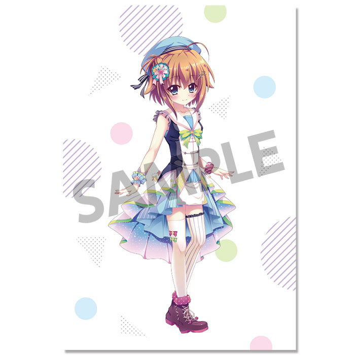 Re Stage Prism Step Postcard Set Shikimiya Mana Set Of 6 Pieces Re ステージ プリズムステップ ポストカードセット 式宮舞菜 Anime Goods Illustrations