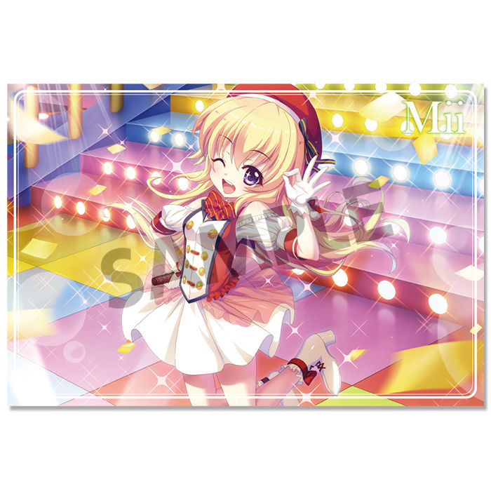 Re Stage Prism Step Postcard Set Hasegawa Mii Set Of 6 Pieces Re ステージ プリズムステップ ポストカードセット 長谷川みい Anime Goods Illustrations