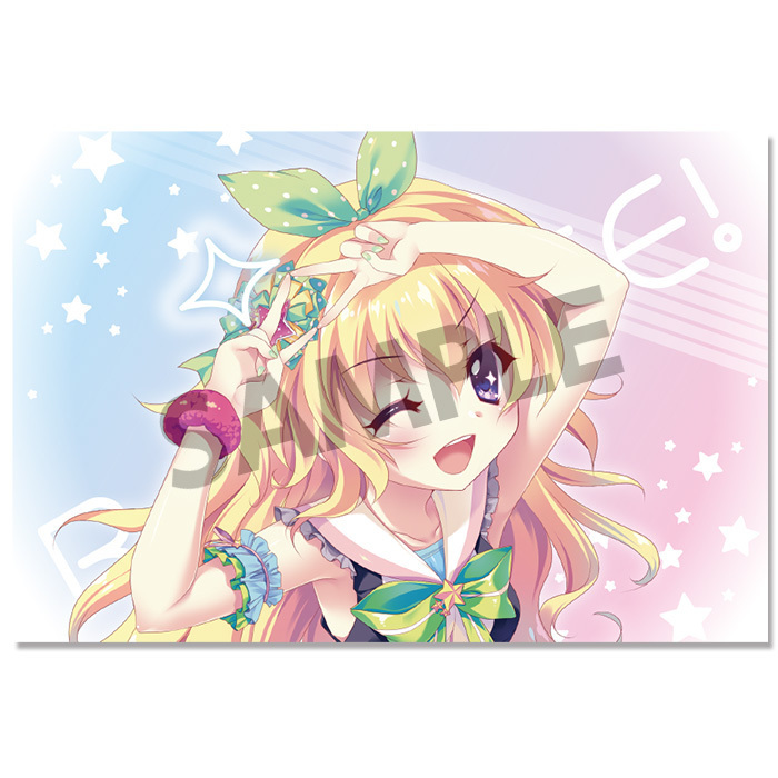 Re Stage Prism Step Postcard Set Hasegawa Mii Set Of 6 Pieces Re ステージ プリズムステップ ポストカードセット 長谷川みい Anime Goods Illustrations