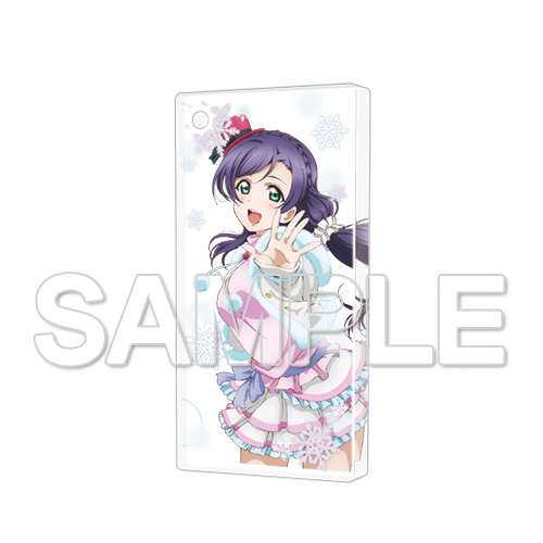 Chara Clear Love Live Tojo Nozomi Acrylic Key Chain Snow Halation Set Of 2 Pieces きゃらくりあ ラブライブ 東條希 アクリルキーホルダー Snow Halation Anime Goods Key Holders Straps