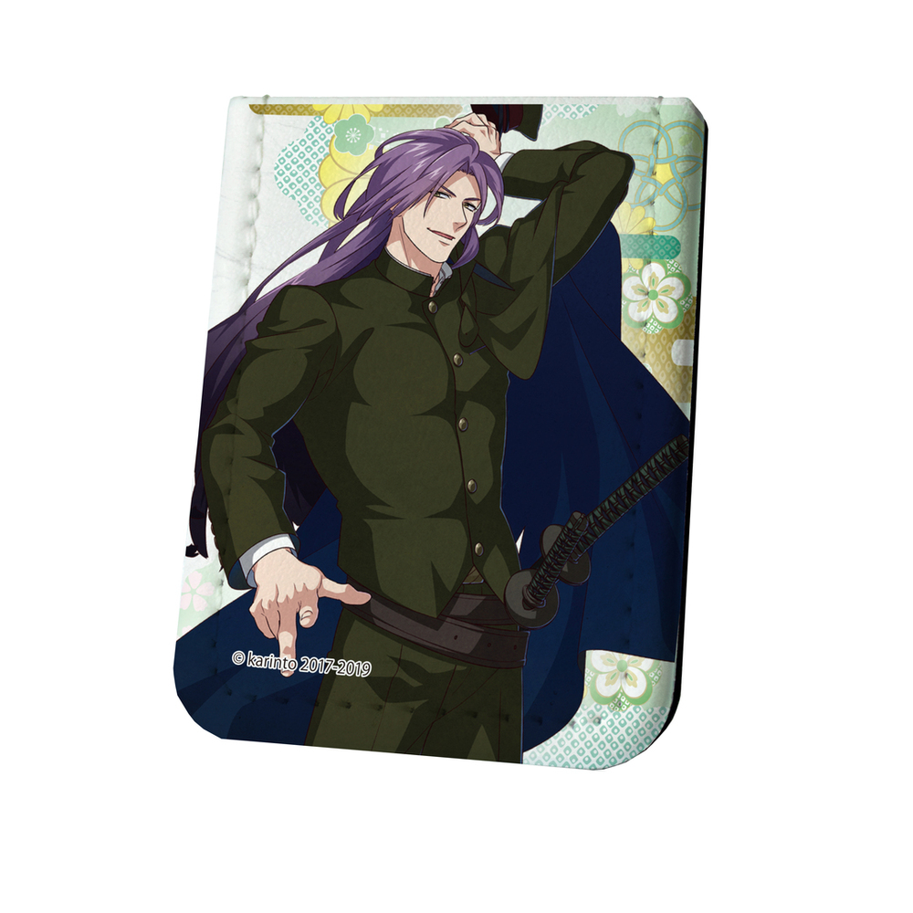 Leather Sticky Book Otomekenmusashi 26 Ito Ittosai Set Of 3 Pieces レザーフセンブック 乙女剣武蔵 26 伊東一刀斎 Anime Goods Card Phone Accessories