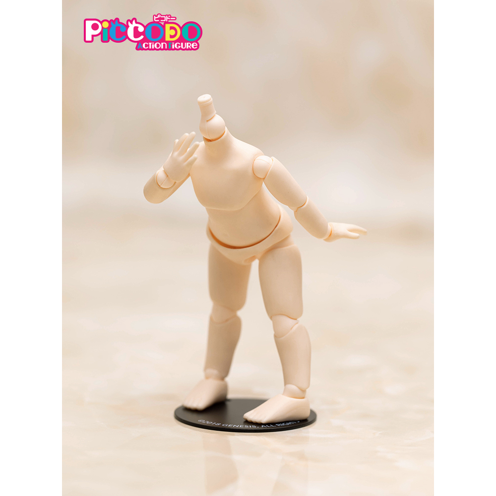 Piccodo Series Body9 Deformed Doll Body Pic D001d Doll White Piccodoシリーズ Body9 デフォルメドールボディ Pic D001d ドールホワイト Figures Action Figures Kuji Figures