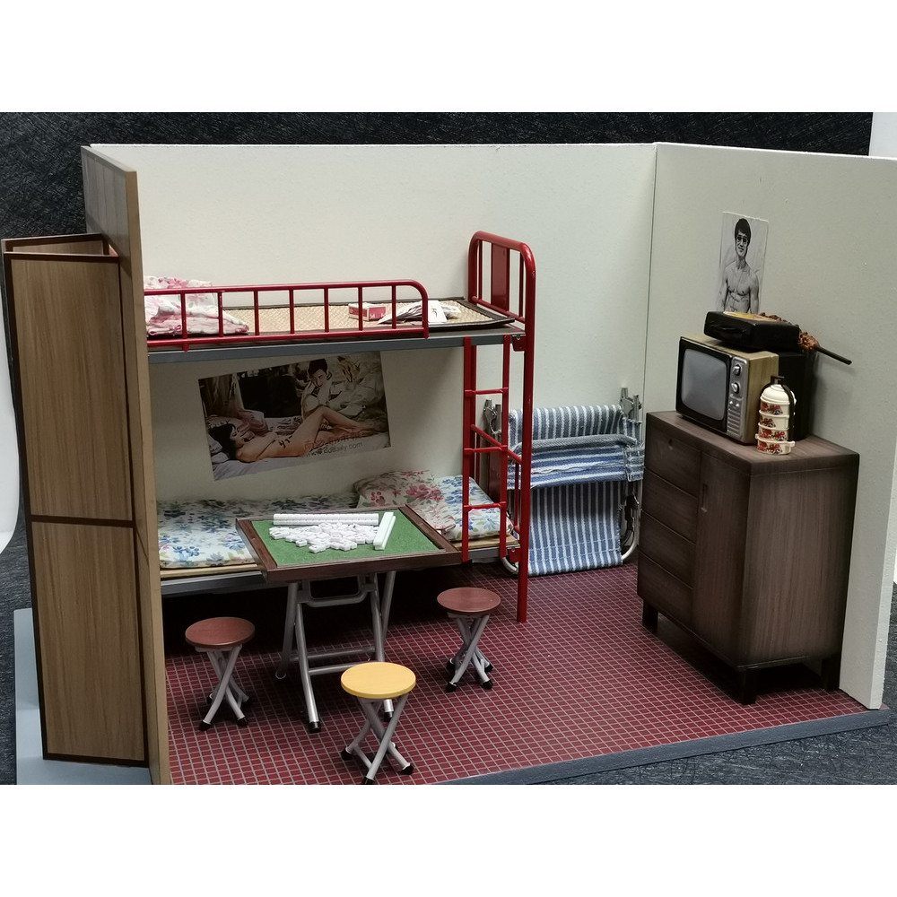 COOL MOULD 1/12 Scale Diorama Set Traditional Hongkong Style Room