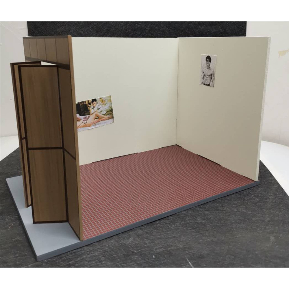 COOL MOULD 1/12 Scale Diorama Set Traditional Hongkong Style Room