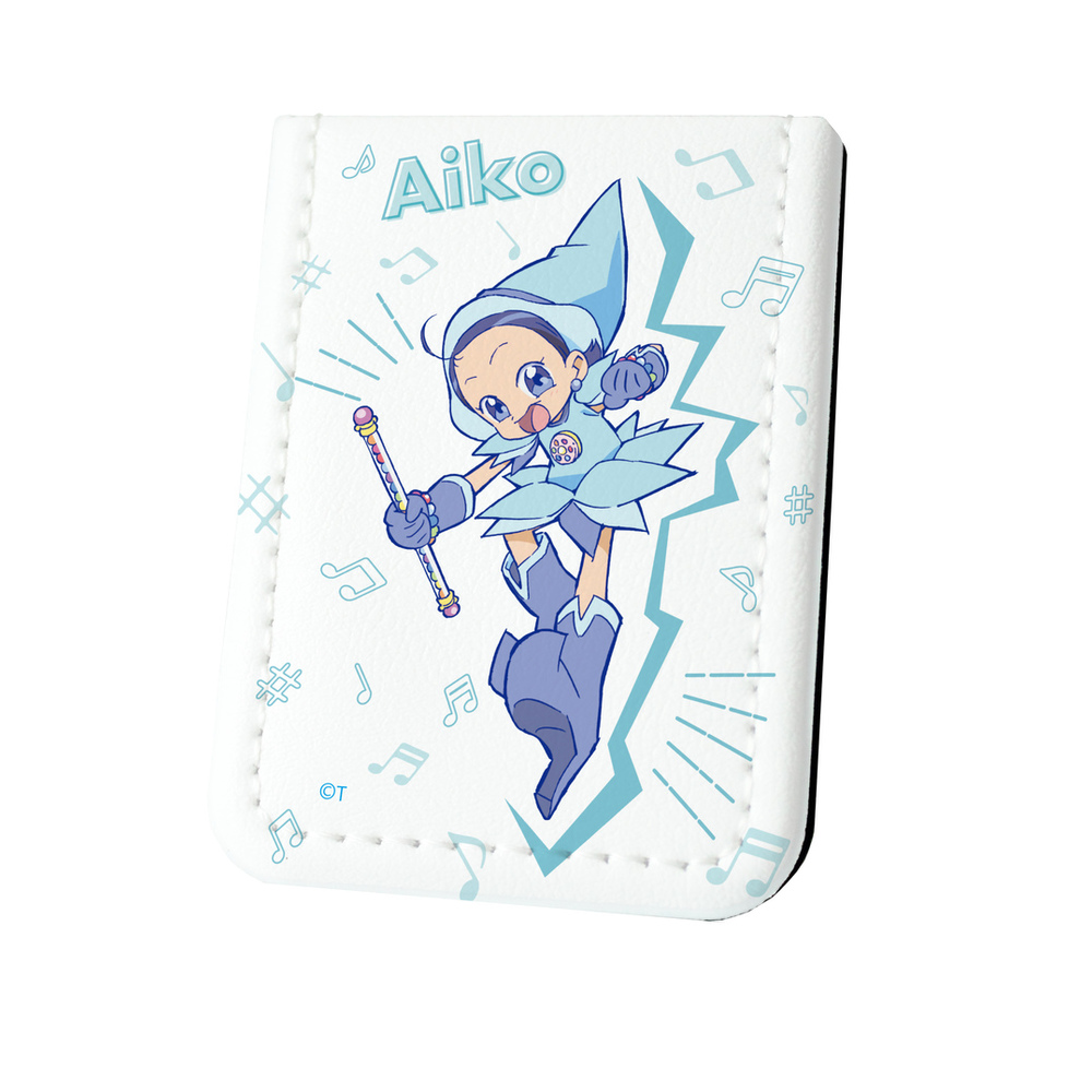 Leather Sticky Book Ojamajo Doremi 07 Senoo Aiko Set Of 3 Pieces レザーフセンブック おジャ魔女どれみ 07 妹尾あいこ Anime Goods Card Phone Accessories